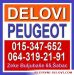 Peugeot 106,206,306,405,406,605,partner delovi