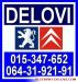 Peugeot 106,205,206,306,307,309,405,406,605,607, delovi